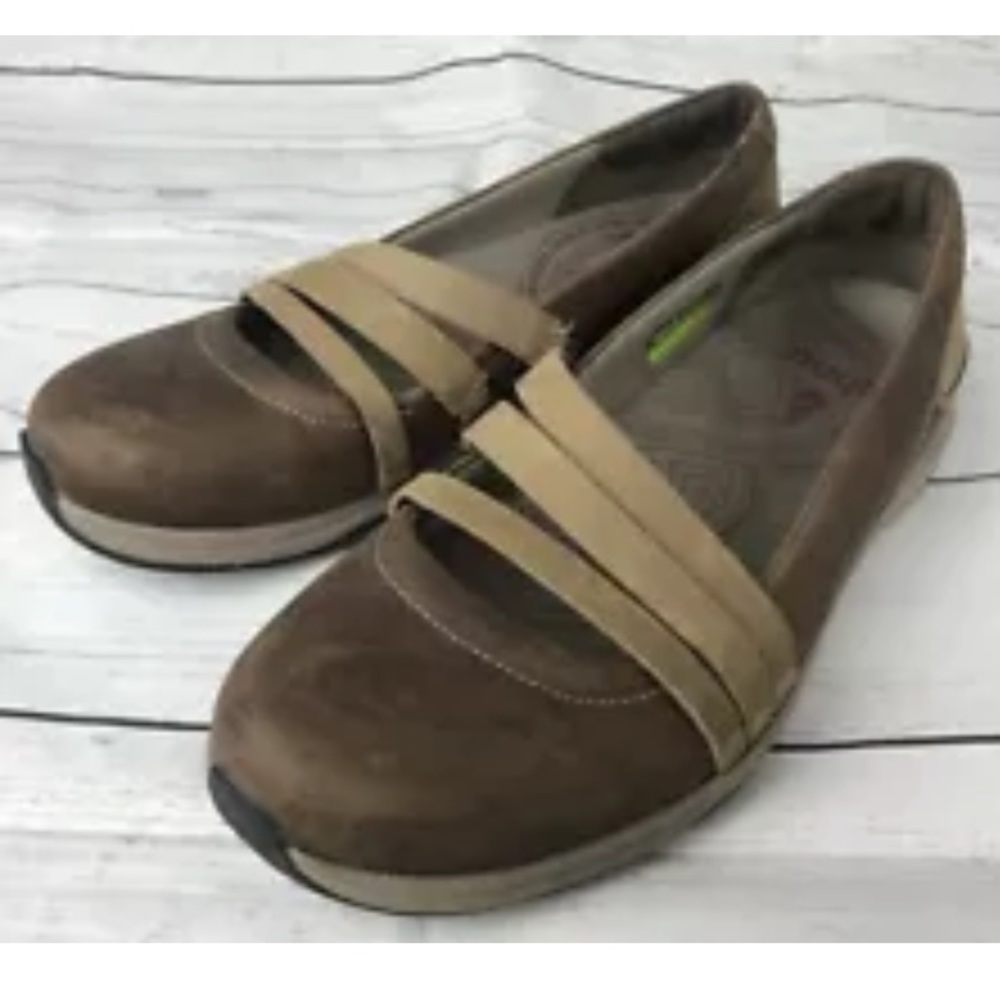 Ahnu Leather Mary Jane Style